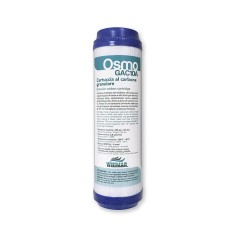 Whimar Osmo GAC10A - Cartuccia al Carbone Attivo Granulare per Impianti Osmosi a Bicchere da 10"