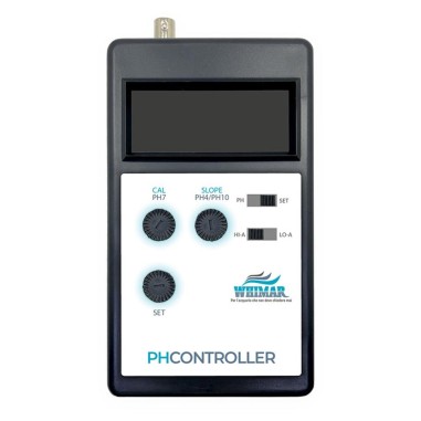 Whimar pH Controller PHC-1A con Elettrodo - Controllore elettronico di pH con modalità HI/LO