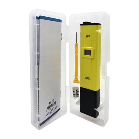 Whimar Pocket pH Meter PM-01 - Misuratore di pH tascabile con compensazione automatica della temperatura