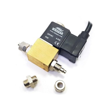 Whimar Solenoid Valve - Elettrovalvola 220V a basso consumo con LED di funzionamento