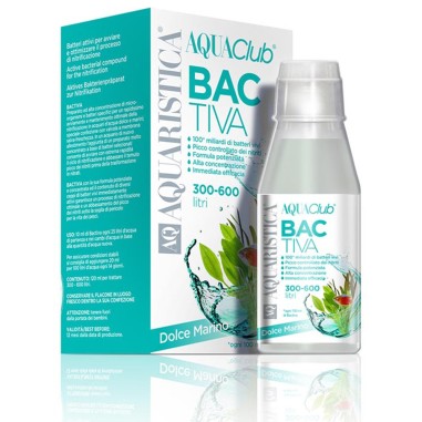 Aquaristica Bactiva - Attivatore Batterico per Acqua Dolce e Marina