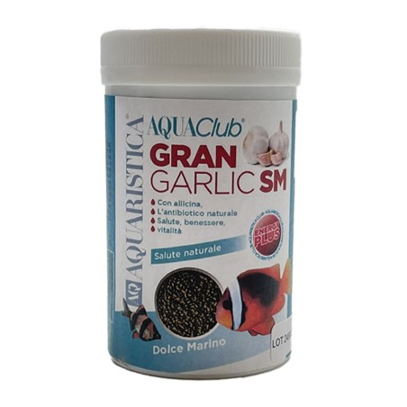 Aquaristica GranGarlicSM - mangime in granuli con aggiunta di aglio fresco per pesci marini e d'acqua dolce