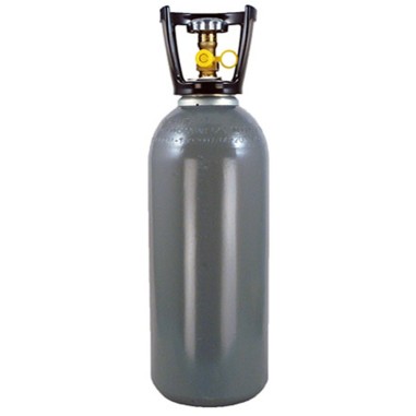 Bombola CO2 ricaricabile con maniglia antiurto