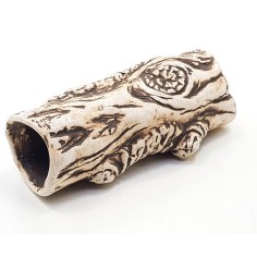 DecorLine Tronco in Ceramica cm6x16h - Tana per Loricaridi