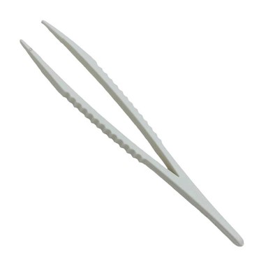 Mini Pinza in Plastica bianca lunghezza 12cm