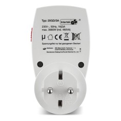 Timer Programmatore Analogico Giornaliero 24 Ore - Presa Schuko Massimo Carico 3500watt (Made in Germany) 2
