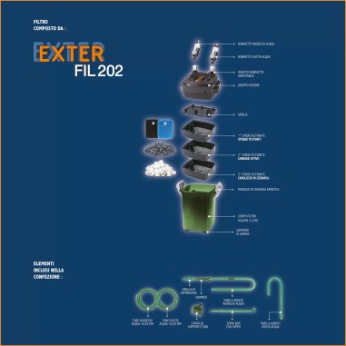 Blu Bios Exter Fil - filtro esterno per acquari