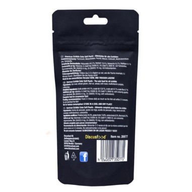 Discusfood American Cichlid Color Soft Pearls 80gr - mangime completo per vivacizzare i colori dei ciclidi sud-americani