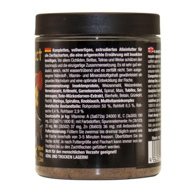 Discusfood Buffet di Insect 300ml/65gr - fioccato a base di insetti per pesci d'acqua dolce