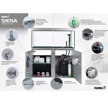 Fluval Siena 330 Combo - acquario 332L...
