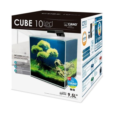 Ciano Cube 10 cm22x22,8x26,2h 10 litri - nano...