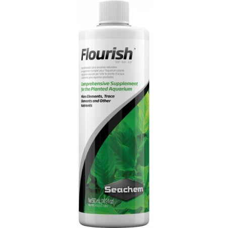 Seachem Flourish - Integratore di Oligoelementi +Vitamine+ Amminoacidi per Piante d'acqua dolce
