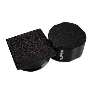 Flipper Pico scraper 2.0 Nero - spazzola magnetica 2in1 per vetri fino a 6mm