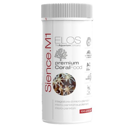 Elos Science M1 40gr - zooplankton finissimo per coralli SPS ed LPS
