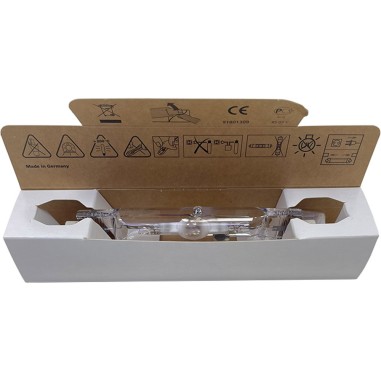 Elos Spectra HQI 70 watt Attacco RX7s - 10000 °K - Lampada ad Alogenuri Metallici