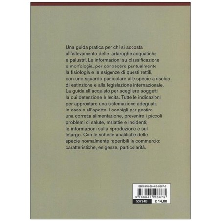 De Vecchi Editore Tartarughe Acquatiche De Vecchi Editore Tartarughe Acquatiche