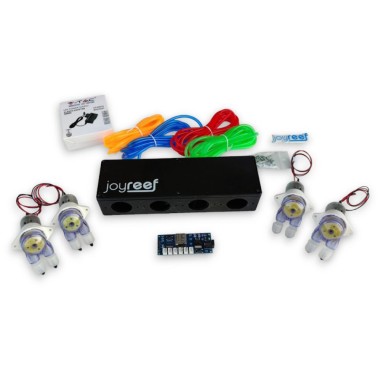 JoyReef Kit Kamoer PRO KFS 4 Testine - pompa dosometrica Wi-Fi a 4 canali