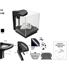 Newa More NMO30 Dolce cm30x30x30h colore Nero 2