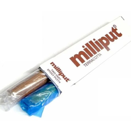 Milliput Terracotta - Colla epossidica bicomponente