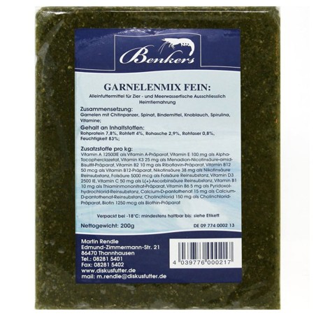 SV2000 Benkers Garnelenmix fein (fine) 200gr