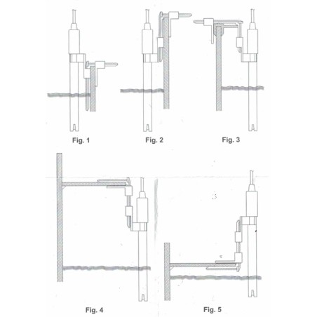 Ruwal Portaelettrodo Regolabile per Elettrodi con Diametro da 10/12mm Ruwal Portaelettrodo Regolabile per Elettrodi con Diametro da 10/12mm