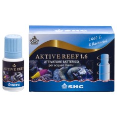 SHG Aktive Reef 1.6 - Innesca l efficienza dei biofiltri attivando il ciclo dell azoto negli acquari marini Utile per 200 litri