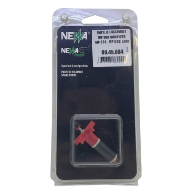 Newa Ricambio Rotore per pompa Maxi Jet 1000 e Maxi ph 1200 completa di alberino e boccole in gomma