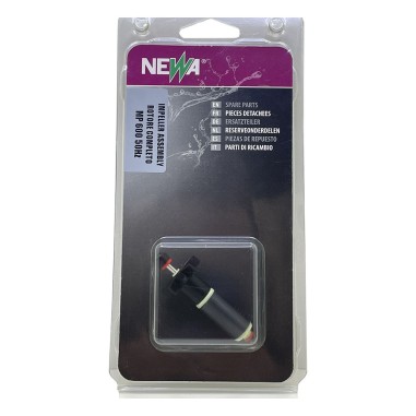 Newa Ricambio Rotore per pompa Maxi Jet 1000 e Maxi ph 1200 completa di alberino e boccole in gomma