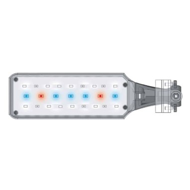 Wave Plafoniera Orion LED 8500°K colore Nero 4W