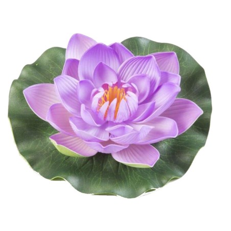 Velda Floating Lotus Foam Pink Ø20cm - decorazione sintetica galleggiante per laghetti