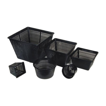 Velda Plant Basket Plastic Round cmØ13x10h - cesto circolare in plastica rigida per piante da laghetto