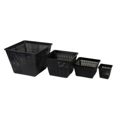Velda Plant Basket Plastic Square cm11x11x11h - cesto quadrato in plastica rigida per piante da laghetto 2
