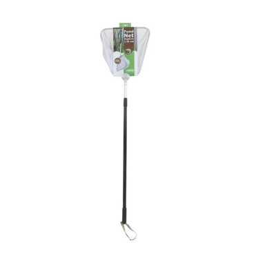 Velda Pond Net Daphnia Square Ø35cm - retino quadrato a maglia fine con manico telescopico fino a 1,8m