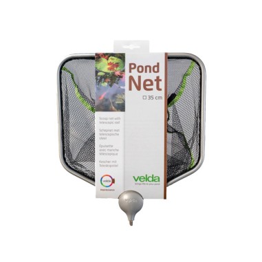 Velda Pond Net Square Ø35cm - retino rettangolare con manico telescopico fino a 1,8m