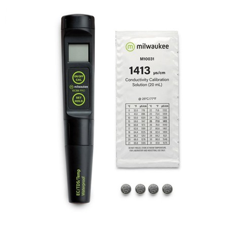Milwaukee EC59 Tester a completa tenuta stagna per misurazioni di Conducibilità/TDS/Temp Milwaukee EC59 Tester a completa tenuta stagna per misurazioni di Conducibilità/TDS/Temp