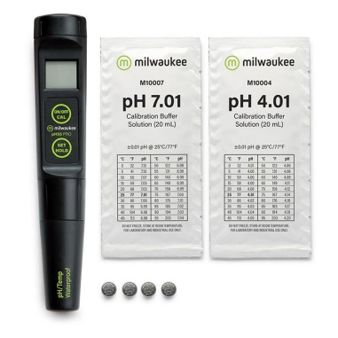 Milwaukee PH55 Tester pH/Temp a tenuta stagna con elettrodo sostituibile