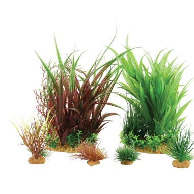 Zolux Decor PlantKit Jalaya mod.3 - set di piante decorative artificiali