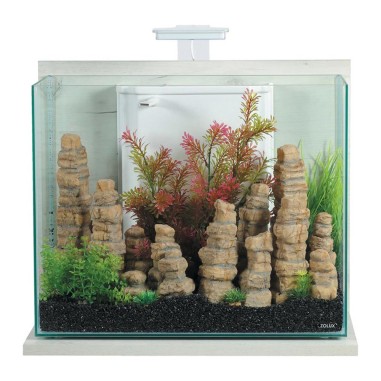 Zolux Idro 50 - acquario 50L cm50x25x40h con filtro interno e plafoniera LED