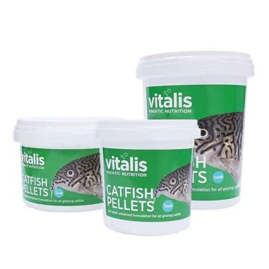 Vitalis Catfish Pellets XS 1mm - mangime in pellet per Corydoras e altri pesci brucatori