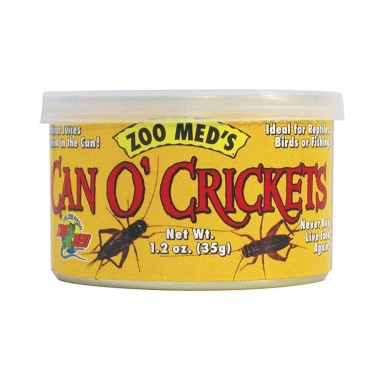 Zoo Med Can O’ Crickets 35gr - grilli adulti
