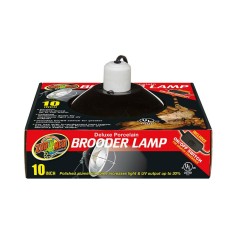 Zoomed Deluxe Porcelain Clamp Lamp - porta lampada in ceramica ad alta resistenza