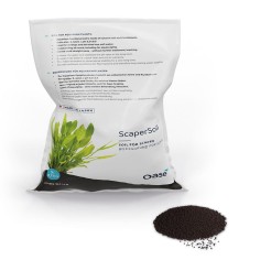 Oase Scaper Soil Nero 9 litri - substrato attivo per piante
