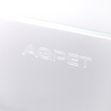 Aqpet Reef Kubic 50 marine cm50x50x50h - vasca in vetro extrachiaro con supporto e sump