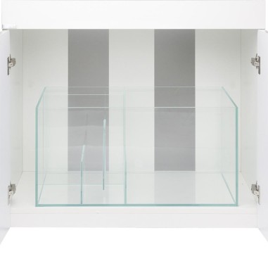 Aqpet Reef Aqua 90 Complete Marine cm90x50x50h - vasca in vetro extrachiaro con supporto e sump