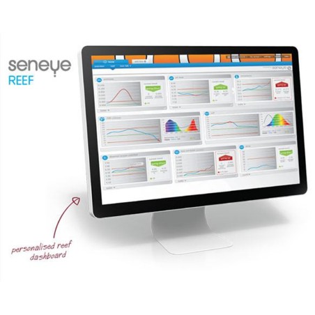 Seneye Reef - misuratore continuo di pH, luminosità, Ammoniaca e temperatura per acquari di barriera Seneye Reef - misuratore continuo di pH, luminosità, Ammoniaca e temperatura per acquari di barriera