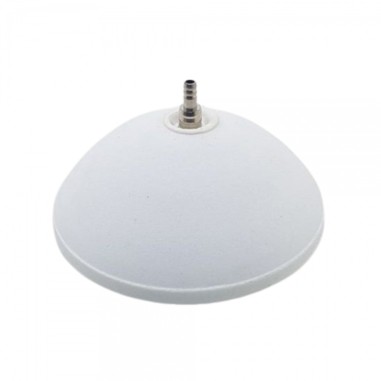 Diffusore d'ossigeno a campana mm120x50h colore bianco per acquari e laghetti