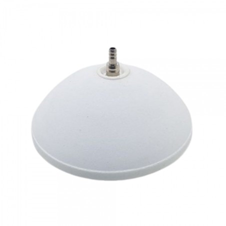 Diffusore d'ossigeno a campana mm120x50h colore bianco per acquari e laghetti