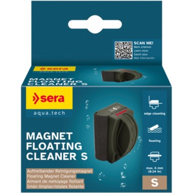Sera Magnet Cleaner Floating S - spazzola magnetica per vetri fino a 6mm