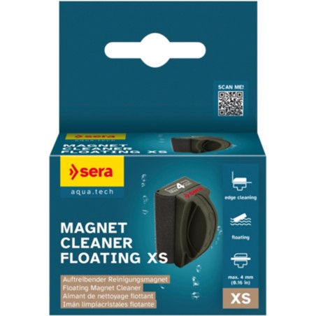 Sera Magnet Cleaner Floating XS - spazzola magnetica per vetri fino a 4mm