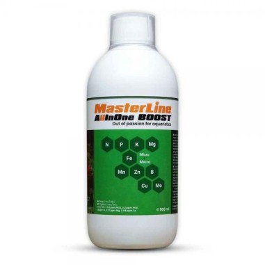 MasterLine AllInOne Boost 500ml - fertilizzante avanzato per piante acquatiche